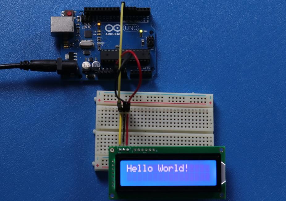 Helloworld Program Arduino Uno Lcd Arduino LCD Tutorial : 4 Steps - Instructables