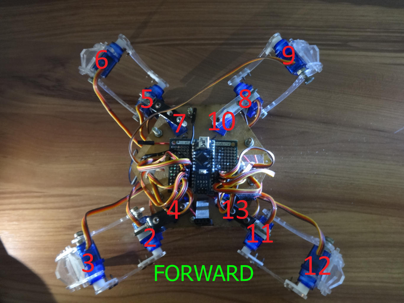 QUATTRO - the Arduino Quadruped Robot : 10 Steps (with Pictures ...