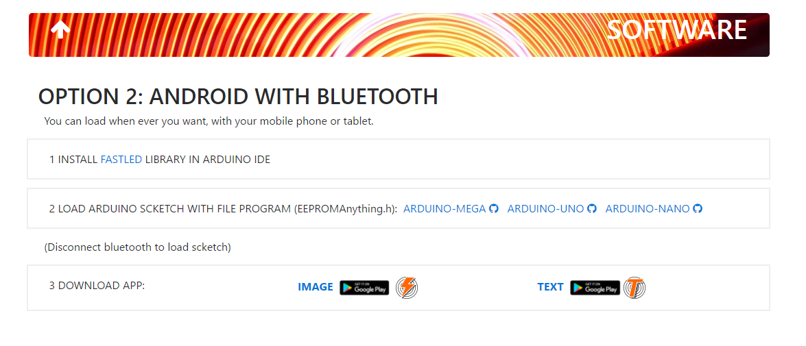 Send Scketch to Arduino or Load Image Via App Bluetooth (HC-06)