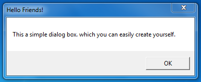 Make Easy VBScript - Dialog Boxes : 3 Steps - Instructables