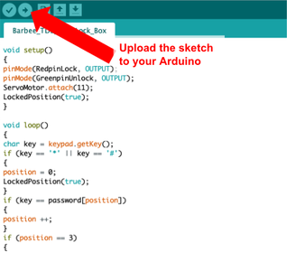 Arduino Basics: Making a Locking Mechanism : 11 Steps (with Pictures ...