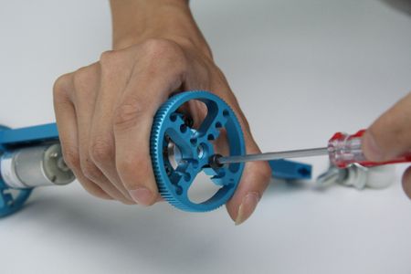 Attach Driving Wheels