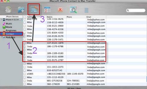 Transfer IPhone Contacts to Mac