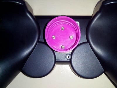 Drill & Screw the Cap to Game Pad