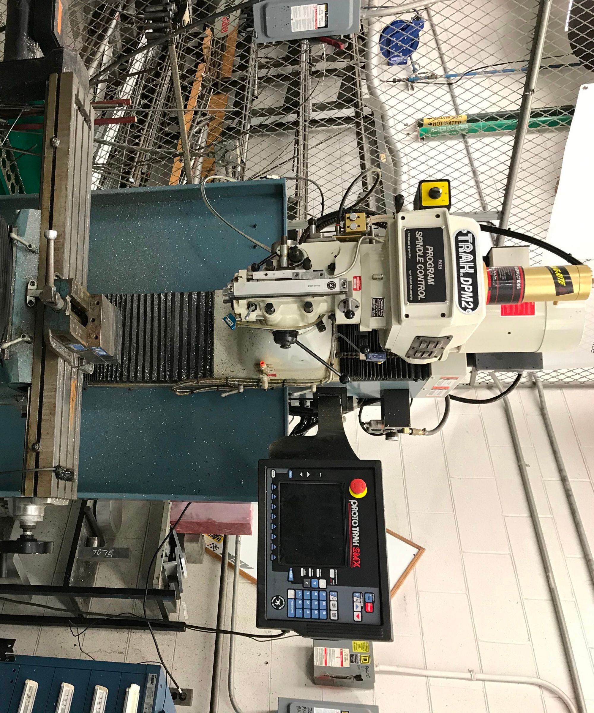 Zeroing a Prototrak Controlled Manual Mill