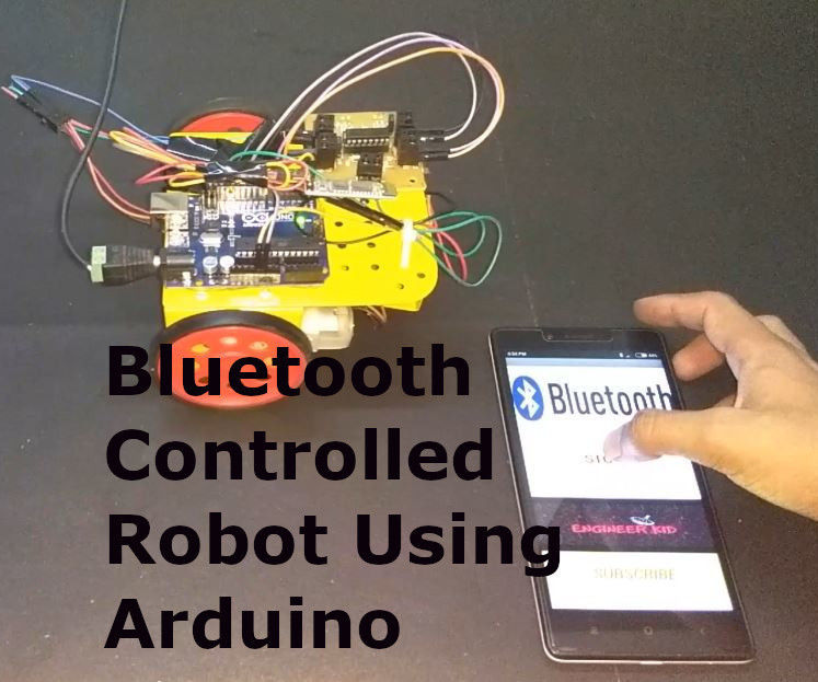 Diy Bluetooth Controlled Robot & Android App 