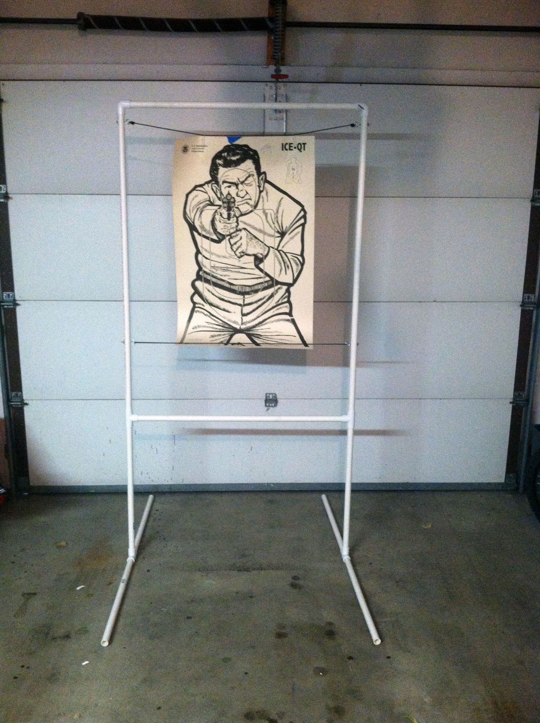 PVC Target Holder