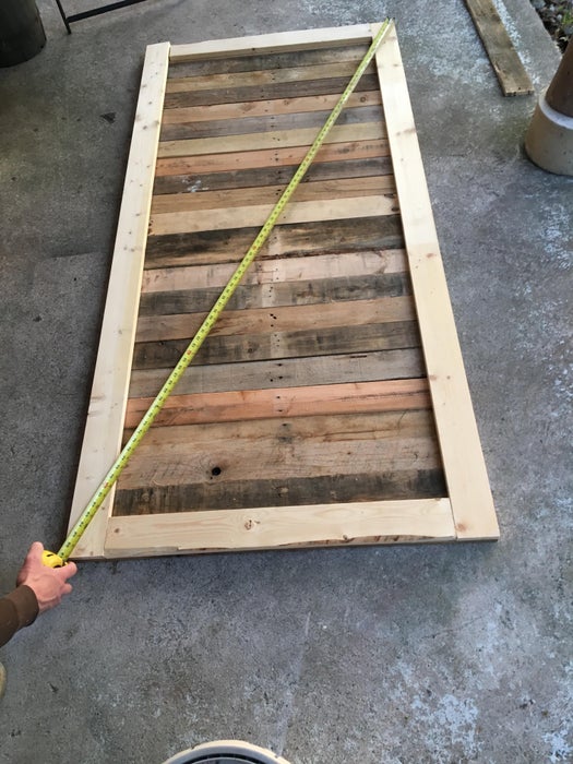 Ensure It's Square & Sand It Well