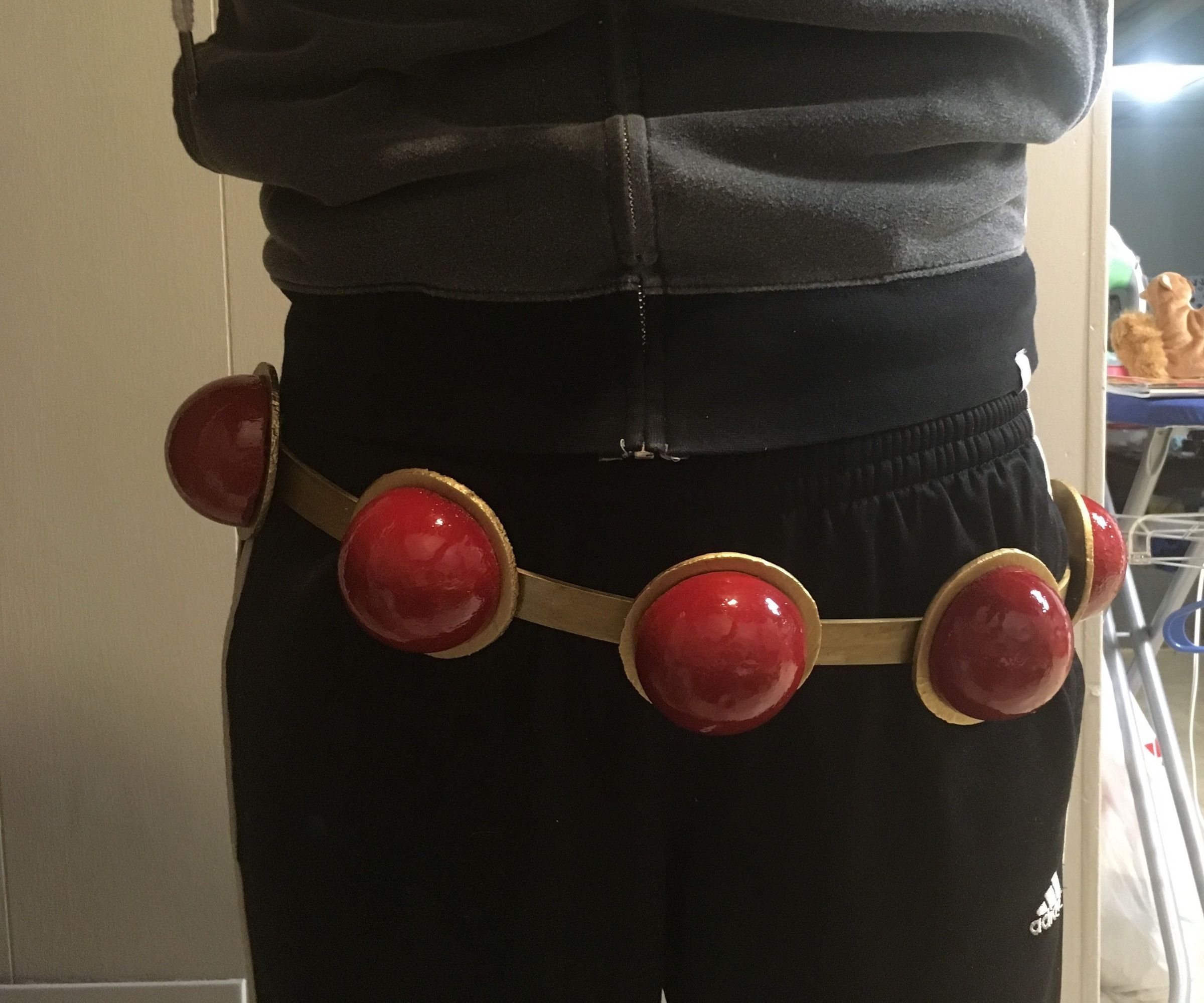 Budget Raven's Belt and Gems (Teen Titans)