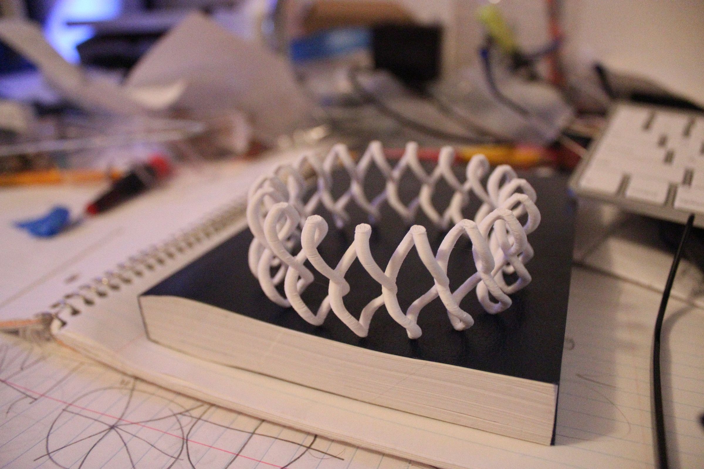3D Printed Twisty Bracelet