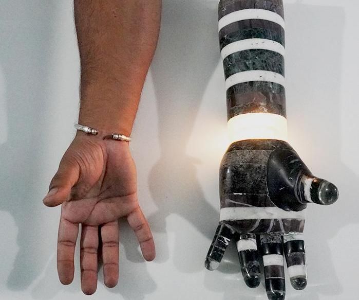 Marble Hand Sculpture