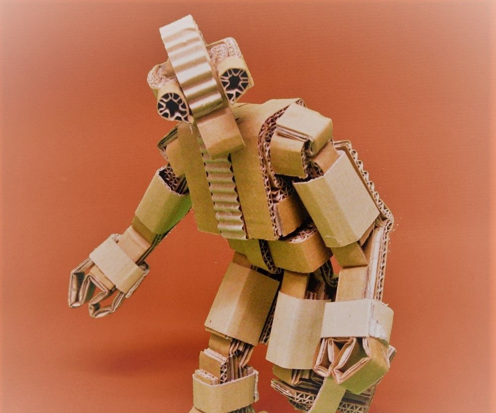 KURT.1 the Articulated Cardboard Robot : 15 Steps (with Pictures ...