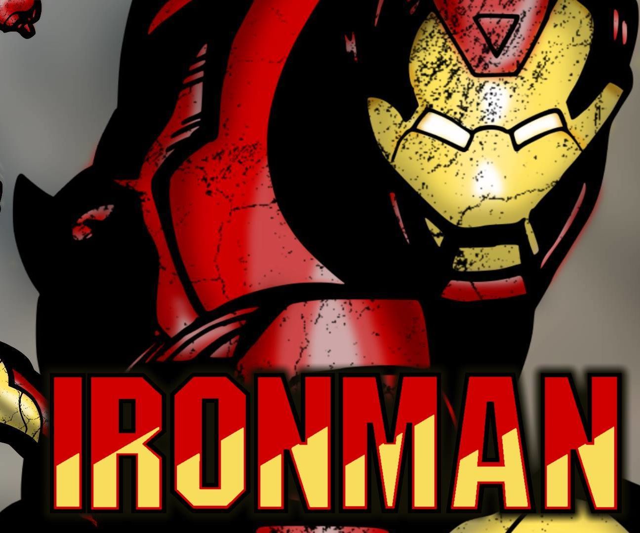 Sketch to Digital Art - Iron Man