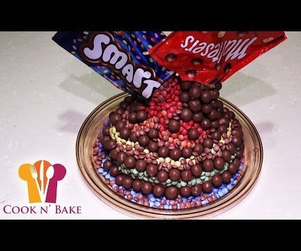 Smarties and Maltesers Cake Decoration - Cook N' Bake