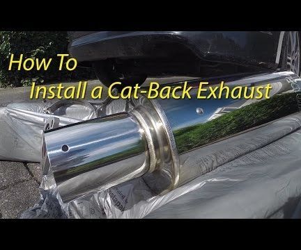 How To Install a Catback Exhaust System
