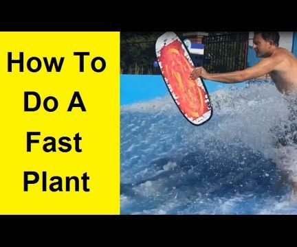 How to Do a Fast Plant on a Flowrider