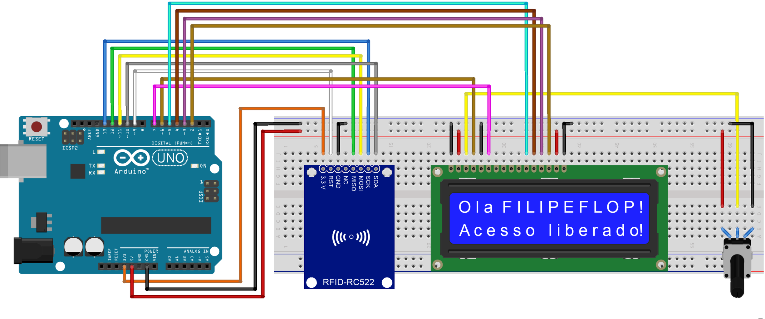 Arduino Rfid Read and Write on Lcd