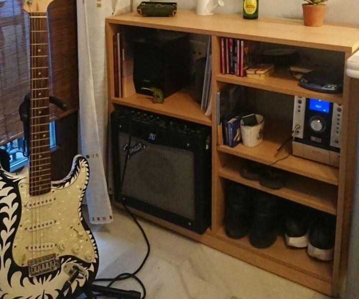 Estantería Con Ruedas Y Zapatero De Madera