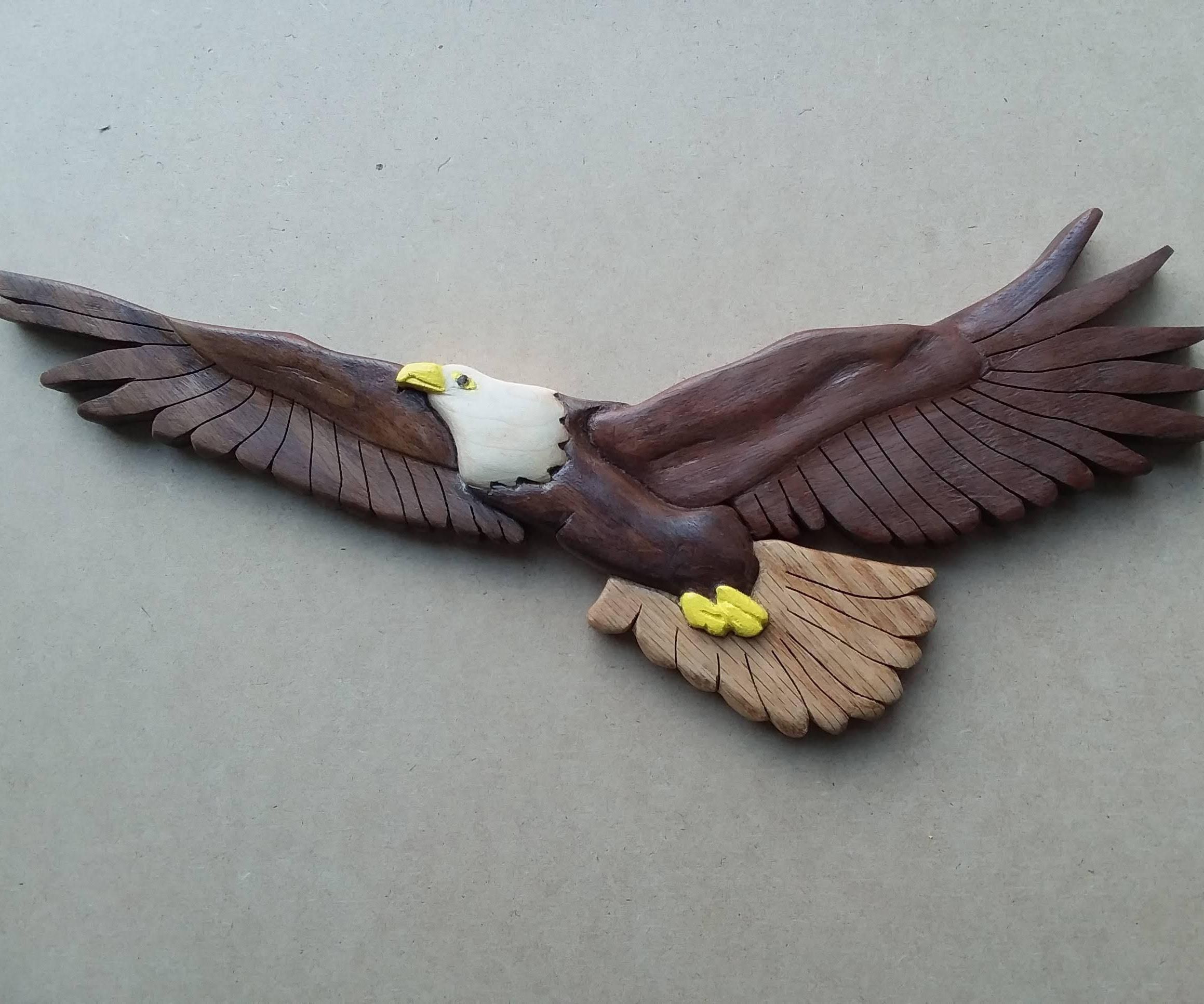Another Small Wooden Eagle