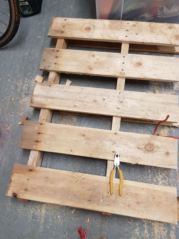 Wooden Pallet Sledge