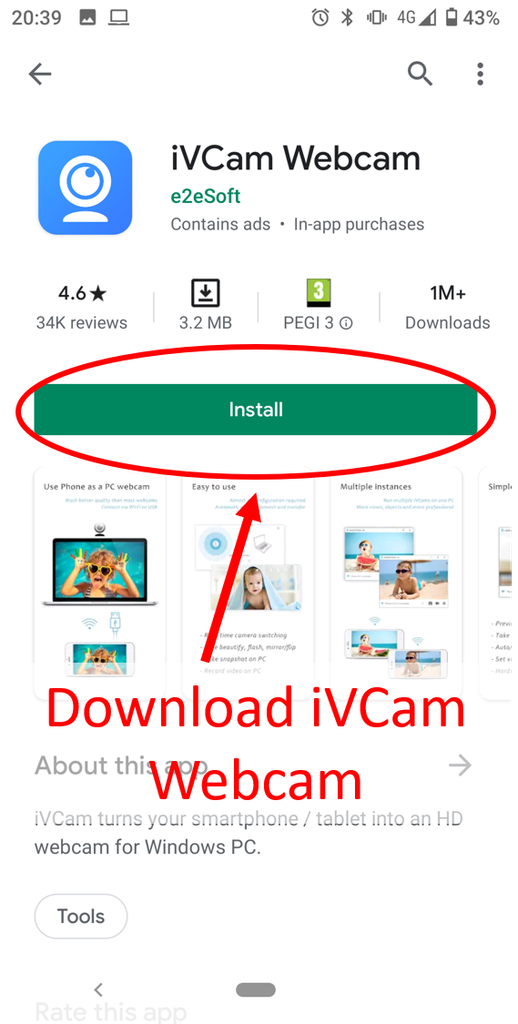 Laptop Ivcam Pro Pc E2esoft Iv Cam Por Usb Ivcam Webcam Windows 10