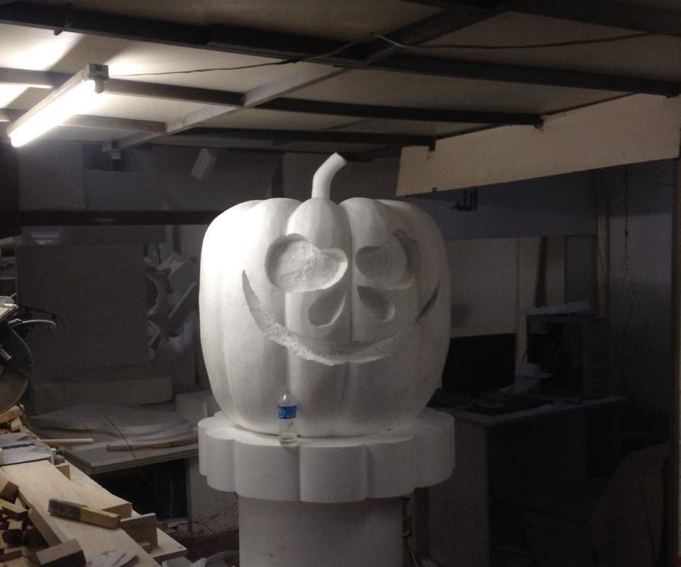 Sytrofoam Pumpkin