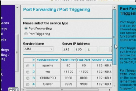 Check Port Forwarding