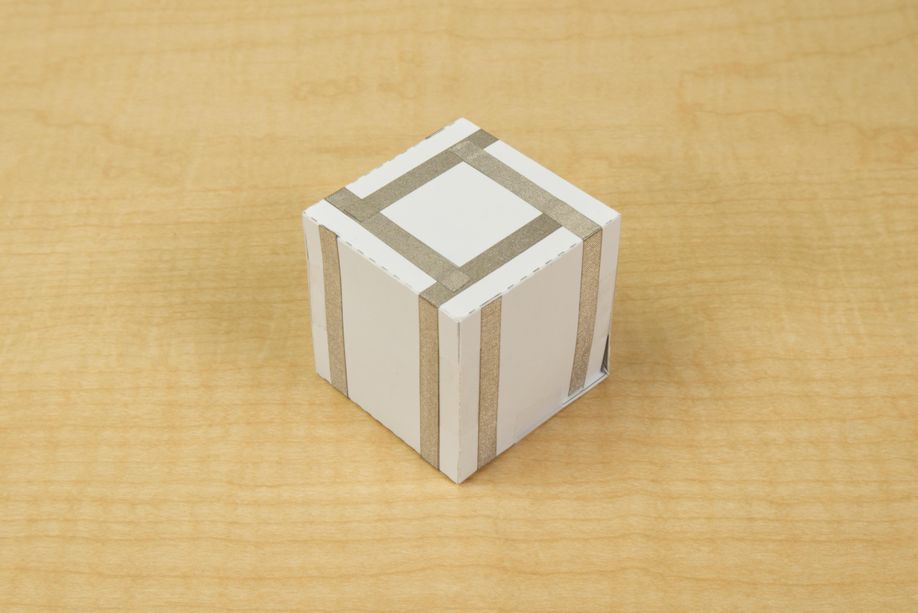 Random Paper Cubes Paper Circuits Cubes : 12 Steps (with Pictures) - Instructables