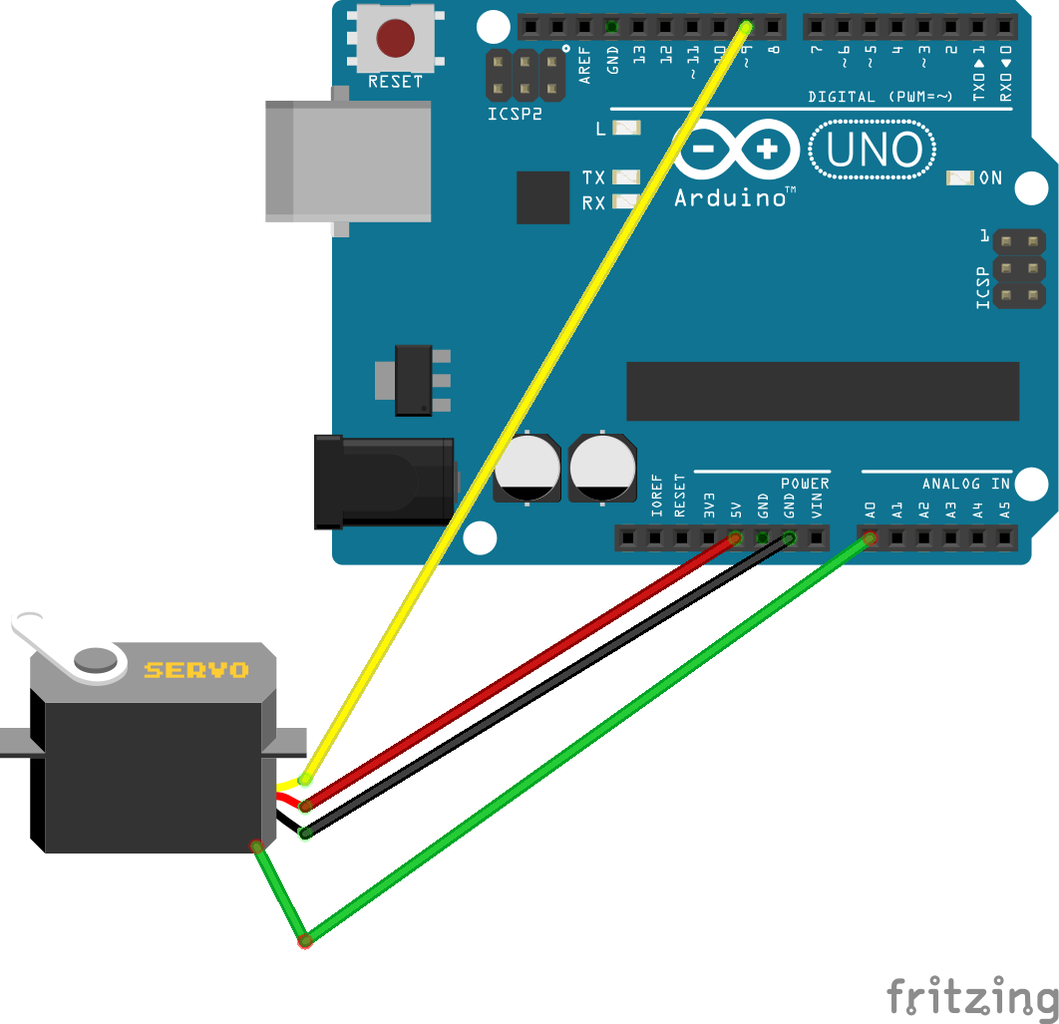 Using SG90 or MG90 Servo Feedback Modification for Demonstrations With ...