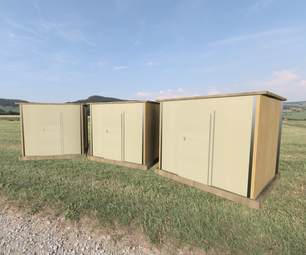 Rapid-Deploy Folding Shelter