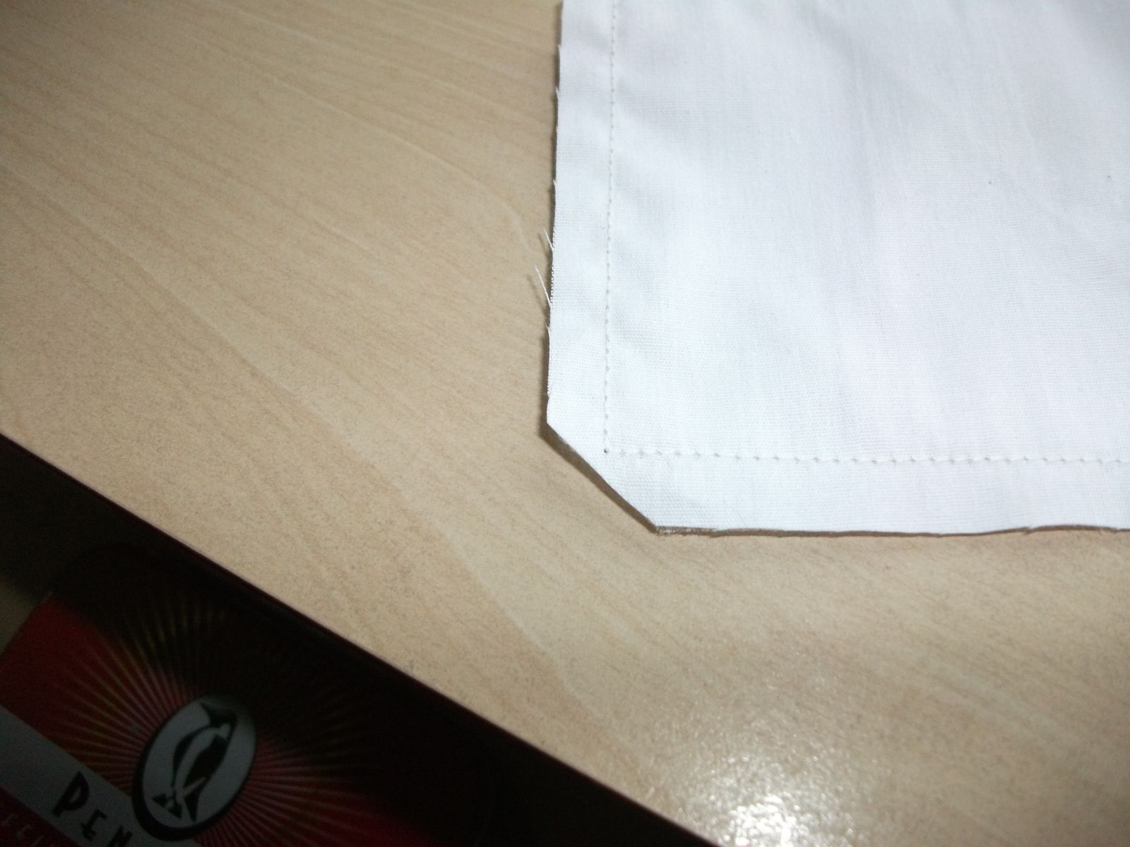 Quilting Basics Muslin and Dryer Sheet Quilt Label 3 Steps