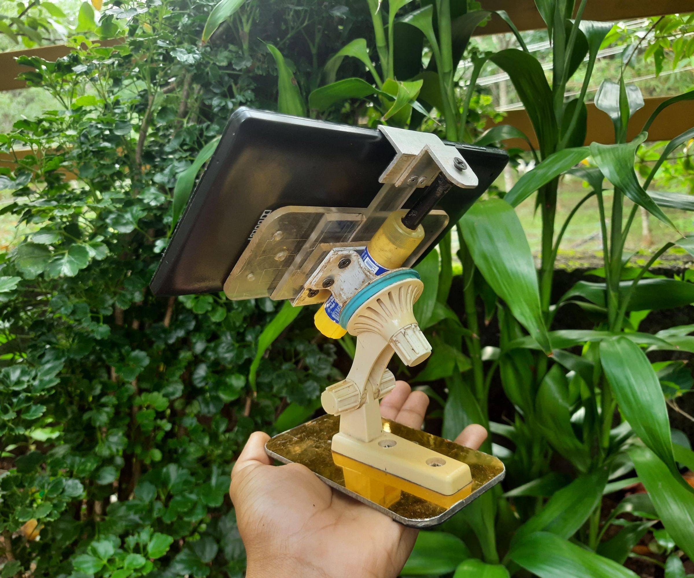 Recycled Multi Axis Mobile Stand