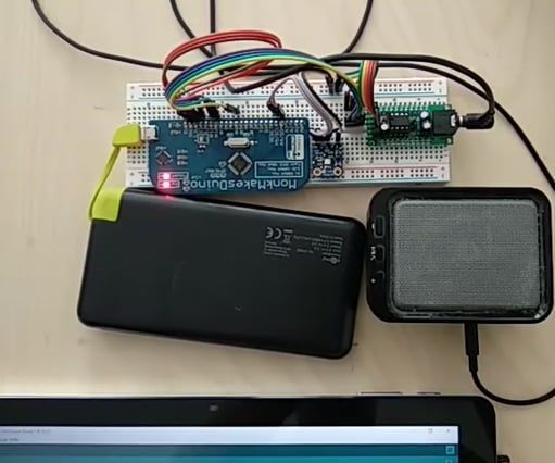 A Talking Temperature and Humidity Sensor - Si7021 and Little Buddy Talker