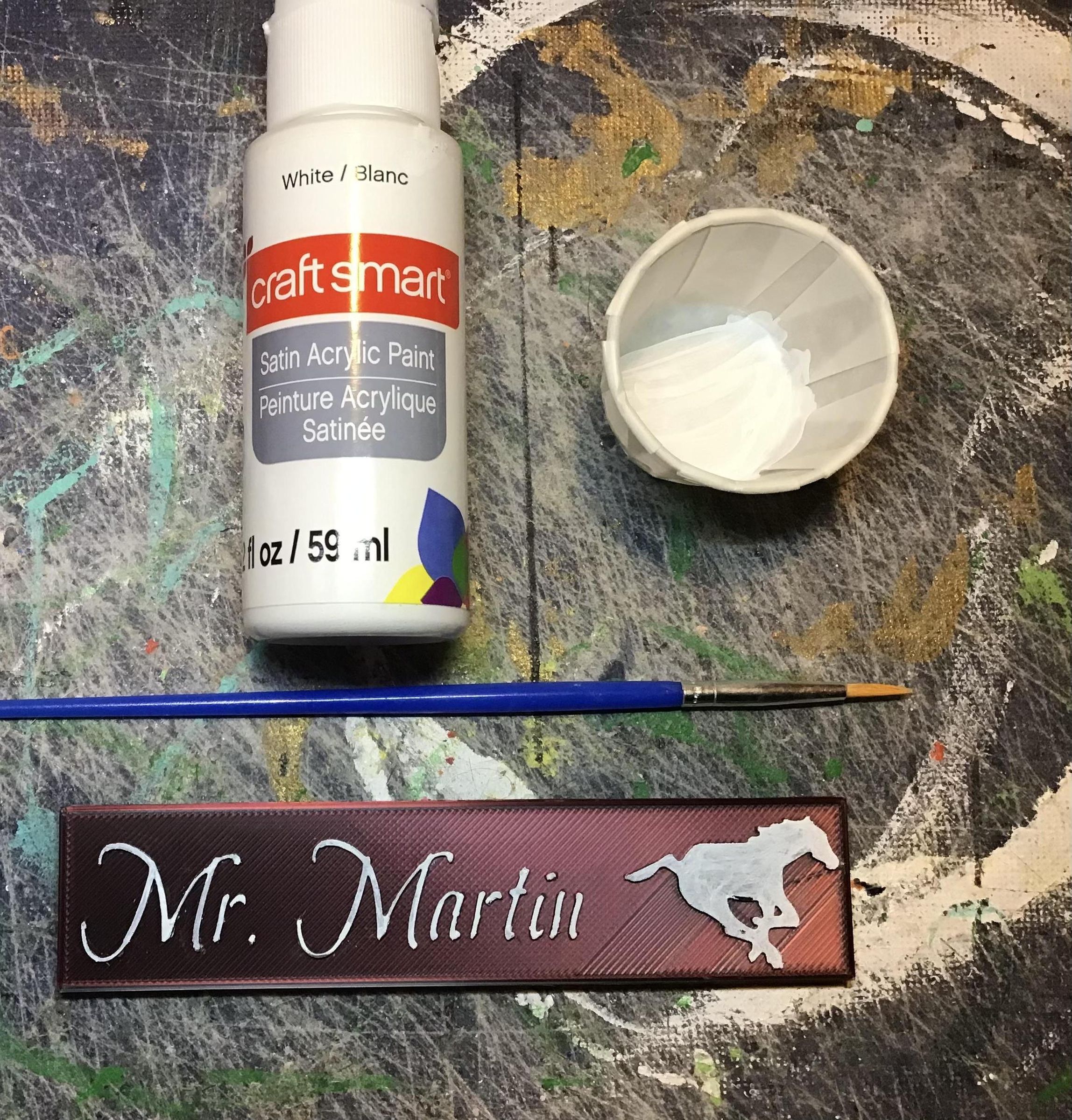 Painting a 3D Printed Object