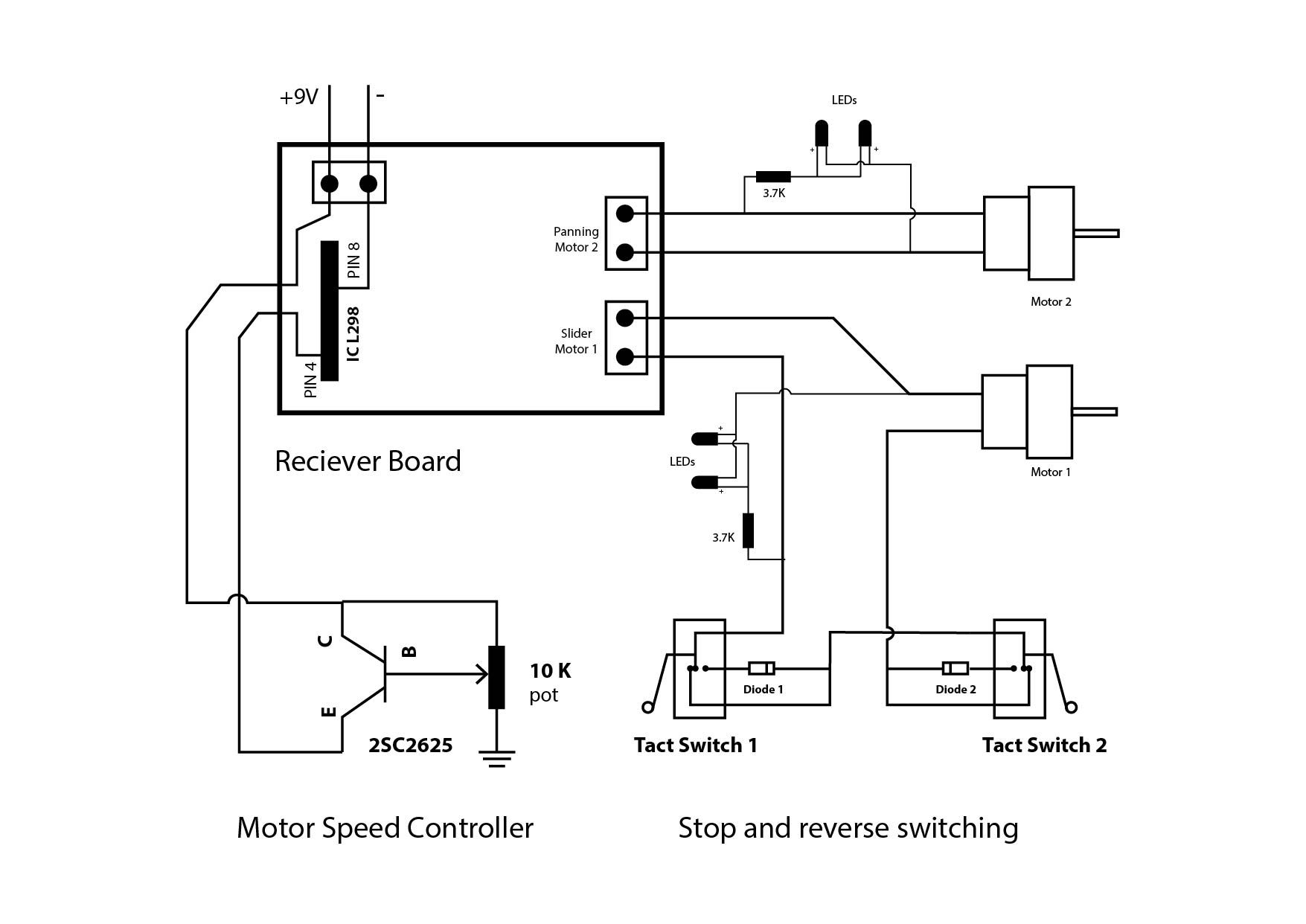 Motorized Remote Control Camera Slider With Panning (Prototype) 6