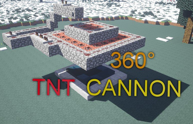 Minecraft: 360° TNT Cannon