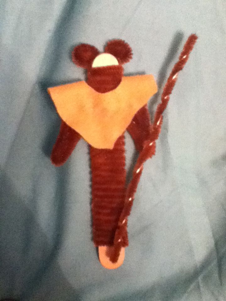 How to Make an Ewok Out of a Popsicle Stick
