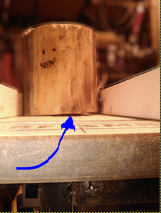 Flatten Ends, Cont.: Place on Router Table