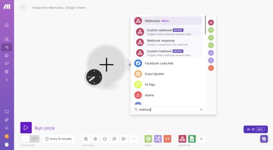 Add a Webhook Module