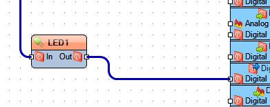 In Visuino: ​Connecting Components