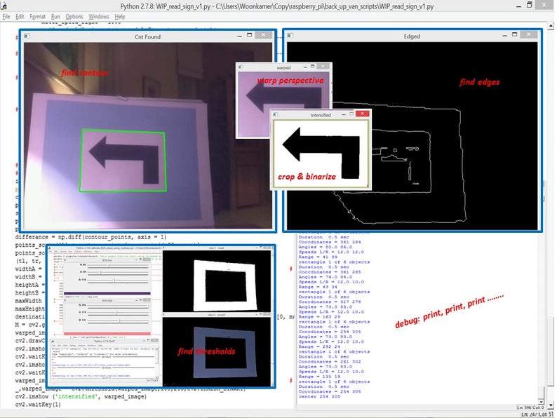 Opencv python камера
