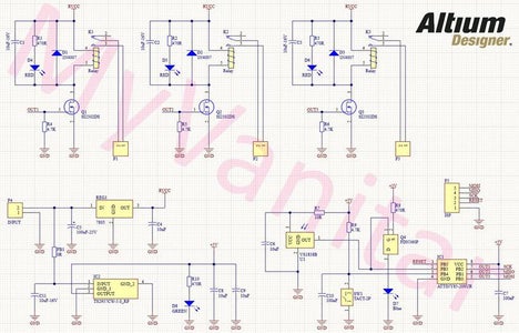 Infrared Remote Control Decoder & Switcher Circuit : 10 Steps ...