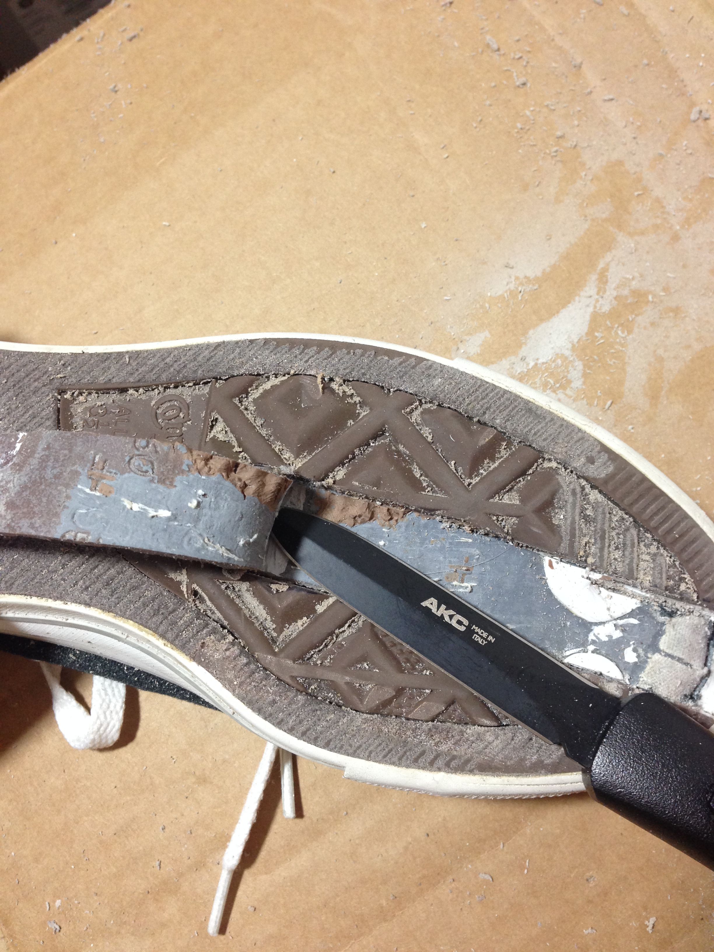 Joker Knife Shoes 7 Steps Instructables