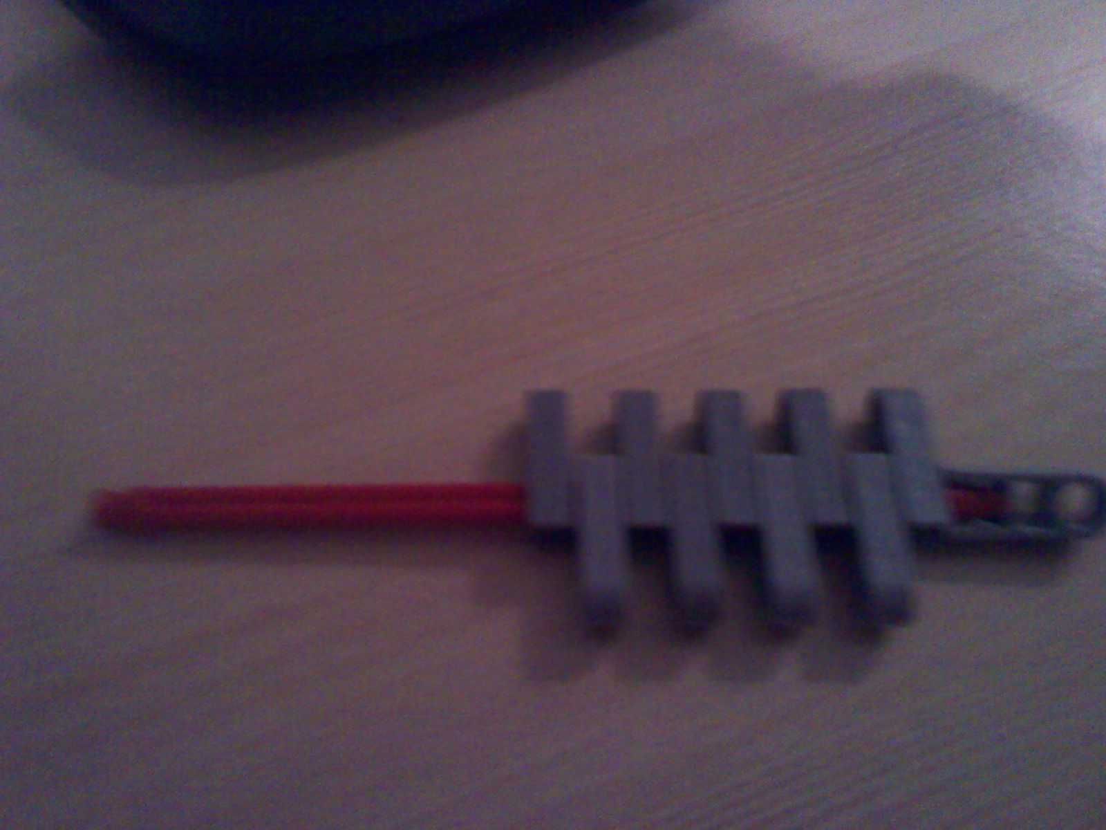 How to Make a Knex Balistic Knife 3 Steps Instructables