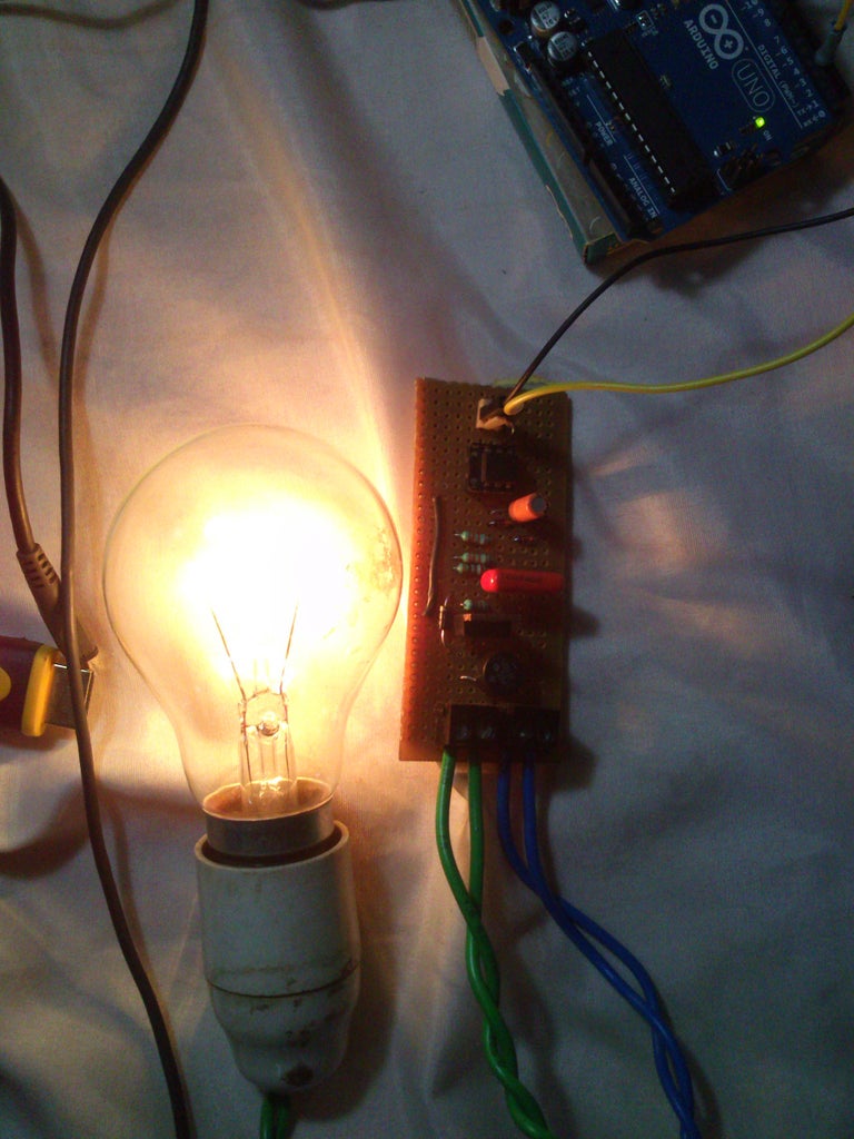 AC PWM Dimmer  With Arduino