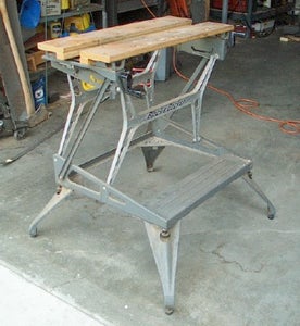 Support Bench Tools on a Workmate