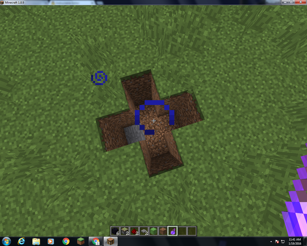 How To Make A Trampoline In Minecraft 6 Steps Instructables