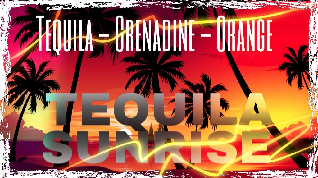 HOW TO MAKE a TEQUILA SUNRISE COCKTAIL