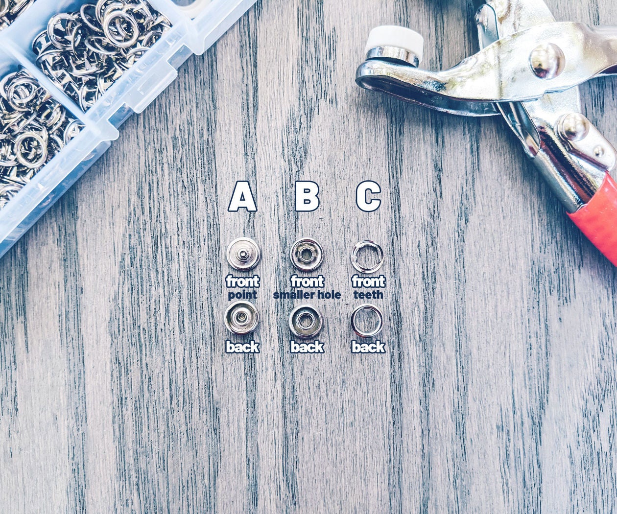 How to Attach Snaps 3 Steps Instructables