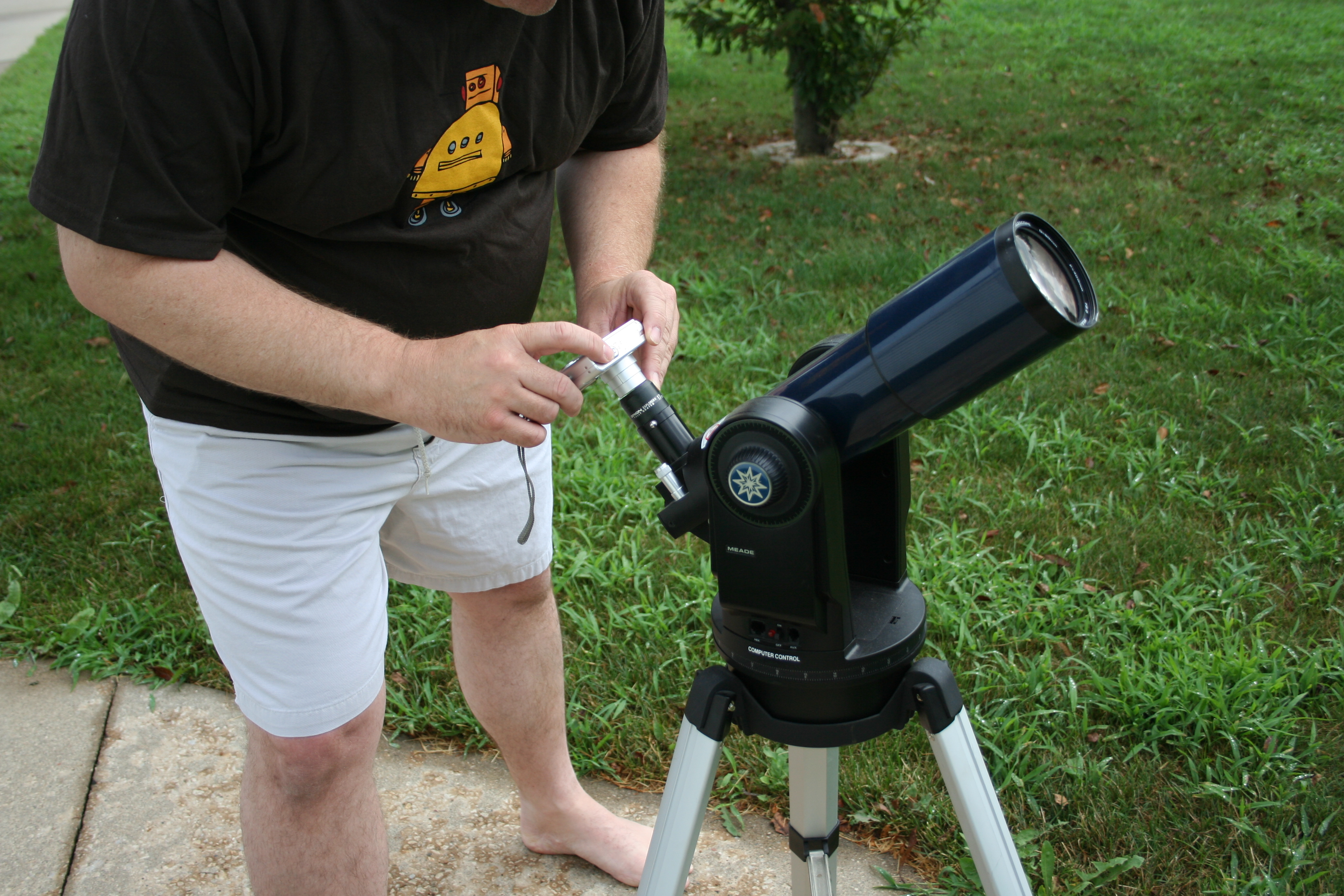 Moon Shots Using Eyepiece Projection Instructables